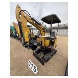 2025 Unused CFG Mini Excavator Model H12R. 420 CC