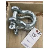 Pair of Landhonor Unused 7/8in 6.5 ton Anchor Shac