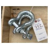 Pair of Landhonor Unused 7/8in 6.5 ton Anchor Shac