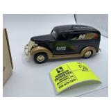 ERTL 1938 PANEL TRUCK BANK, ALLIANCE RACING,  IN O