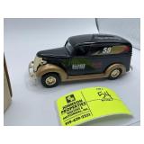 ERTL 1938 PANEL TRUCK BANK, ALLIANCE RACING,  IN O