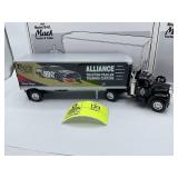 1ST GEAR 1960 MODEL B-61 MACK TRACTOR AND TRAILER,