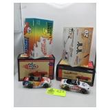 PAIR OF ACTION RACING PEDAL CAR COLLECTIBLES KELLO