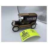 ERTL 1913 MODEL T DELIVERY BANK, ALLIANCE RACING,