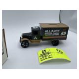 ERTL 1931 HAWKEYE MOTOR TRUCK BANK, ALLIANCE RACIN