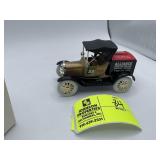 ERTL 1918 RUNABOUT BANK, ALLIANCE RACING,  IN ORIG