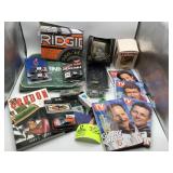 GROUP OF NASCAR THEMED MEMORABILIA BAG, ORNAMENT,