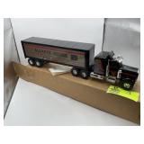 ERTL ALLIANCE RACING PETERBILT SEMI TRUCK AND TRAI