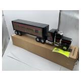 ERTL ALLIANCE RACING PETERBILT SEMI TRUCK AND TRAI
