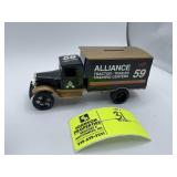 ERTL 1931 HAWKEYE MOTOR TRUCK BANK, ALLIANCE RACIN