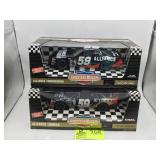 PAIR OF ERTL COLLECTIBLES AMERICAN MUSCLE 1/18 SCA