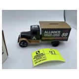 ERTL 1931 HAWKEYE MOTOR TRUCK BANK, ALLIANCE RACIN
