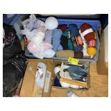 LARGE TOTE OF ASSORTED YARN
