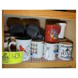 GROUP OF COFFEE MUGS