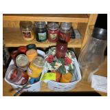 LARGE GROUP OF CANDLES AND CANDLE HOLDERS