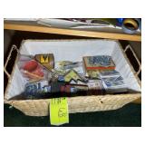 GROUP OF PLAYING CARDS AND YAHTZEE