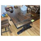 BENNINGTON PINE DINING TABLE, 72 IN X 40 IN X 30 I