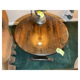 BENNINGTON PINT ONE DRAWER DROP LEAF SIDE TABLE, 3