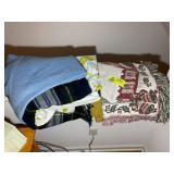 GROUP OF BLANKETS, AFGHAN, THROWS