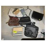 GROUP OF WOMENS PURSES, COSMETICS CASES, BACKPACK,
