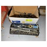 GROUP OF ASSORTED SOCKETS, RATCHETS, EXTENDERS, ET