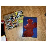 GROUP INCLUDING MICKEY MOUSE THEMED, WALL ART SMAL