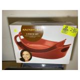 RACHEL RAY, 2 PC OVEN OVAL STONEWARE BAKING DISHES