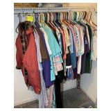 LARGE GROUP OF WOMENS CLOTHES, APPEAR TO BE XL AND