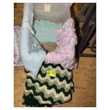 GROUP OF SMALL AFGHANS