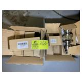 GROUP OF TRADITIONAL DOOR HARDWARE LOCK SETS