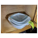 GROUP OF CORNING WARE BAKING DISHES