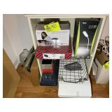 GROUP OF OFFICE SUPPLIES, USB DESK LAMP, 5 PORT US