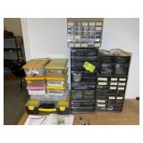 GROUP OF WOODCRAFT, PEN MAKING SUPPLIES, INK FILLS