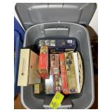 TOTE WITH MISC PUZZLES