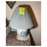 FLORAL LAMP, 18 IN TALL