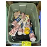 TOTE WITH TOWELS, EASY LINER, ETC