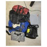 GROUP OF TOTES AND DUFFEL STYLE BAGS