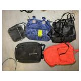 GROUP OF TOTE BAGS AND BACKPACKS