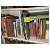 A GROUP OF MISC. BOOKS VARIOUS TITLES AND AUTHORS;