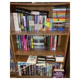 BOTTOM 3 SHELVES; MISC BOOKS VARIOUS TITLES AND AU