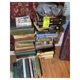 LARGE GROUP OF MOSTLY VINTAGE BOOKS, VARIOUS TITLE