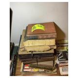 GROUP OF VINTAGE BOOKS MISC TITLES AND AUTHORS; WE