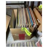 A BOX OF 33 ALBUMS VARIOUS TITLES AND AUTHORS, JUD
