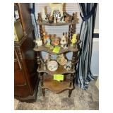 FOUR TIER DECORATIVE SHELF 21 x 12 x 43