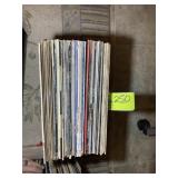 A BOX OF MISC ALBUMS VARIOUS TITLES AND AUTHORS; J