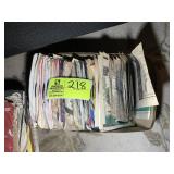 A GROUP OF 45 RECORDS VARIOUS TITLES AND AUTHORS;