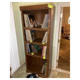 4 TIER BOOKSHELF, 30IN X 17IN X 78IN
