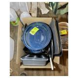 BAKING PANS, ROASTING PAN, ETC