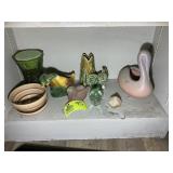 CONTENTS BOTTOM RIGHT BOOKSHELF INCLUDING SWAN PLA