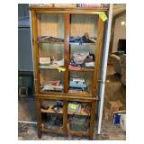 FOUR-DOOR CABINET WITH DOORS REMOVED 36in X 13in X